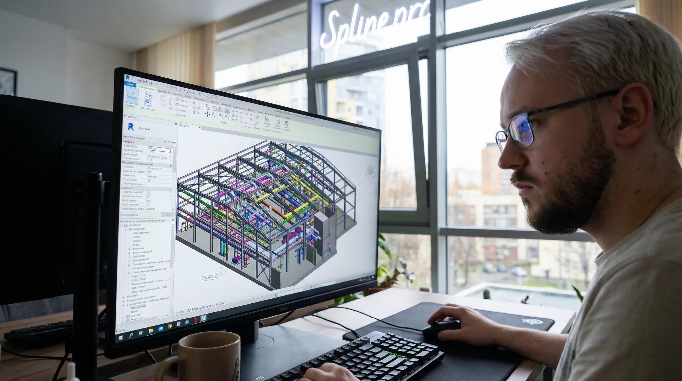 BIM and point cloud as a shared object data layer