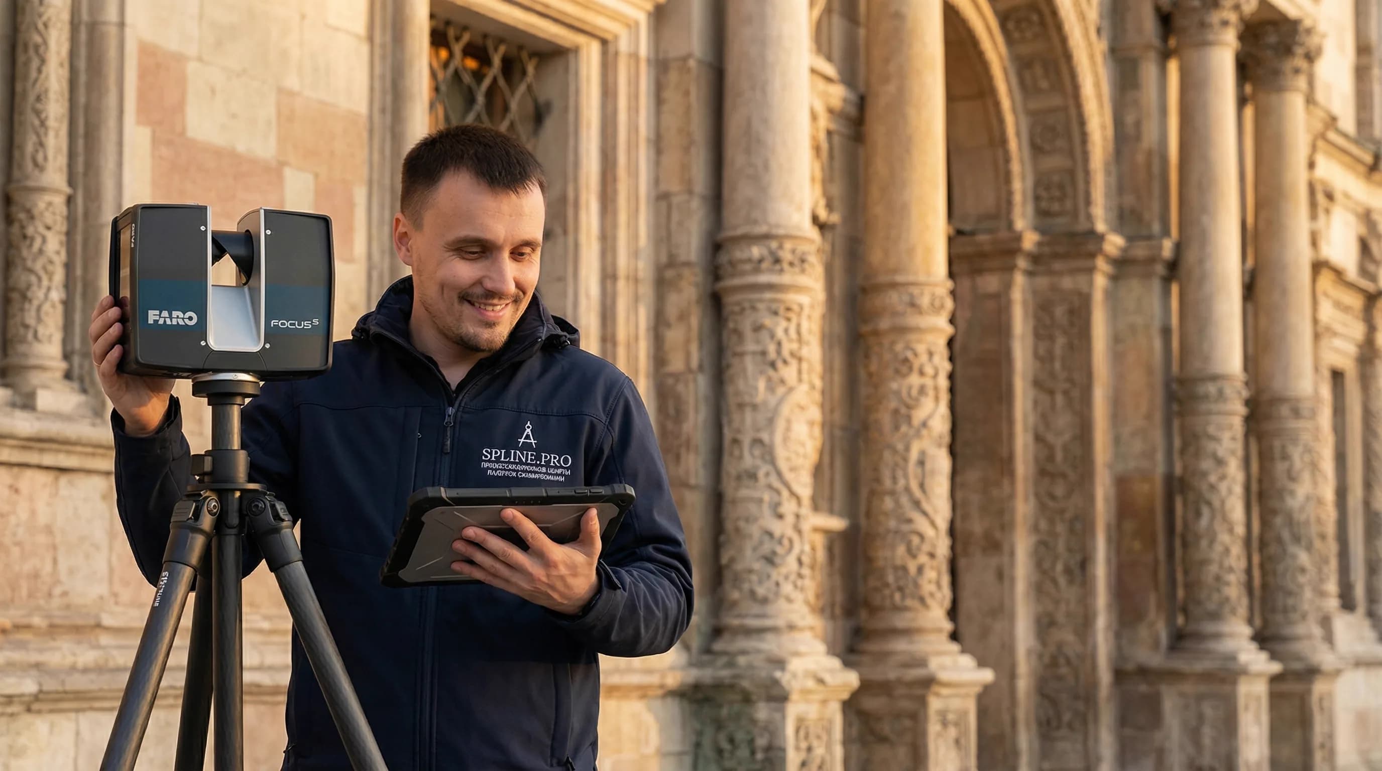 Building survey and inspection companies using measured object data