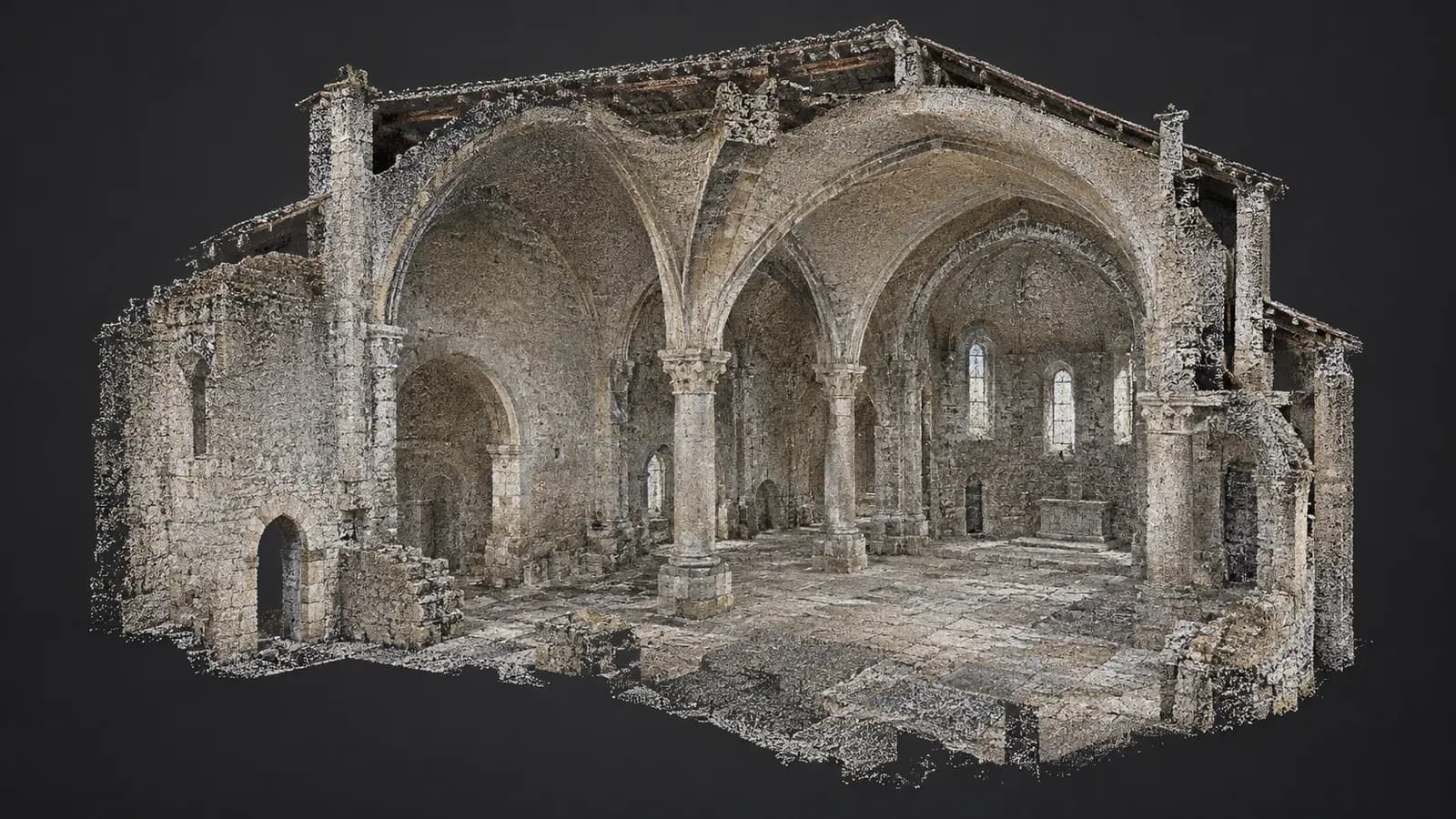 Point-cloud illustration