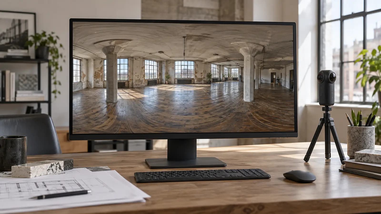 Object 360-degree tour interface
