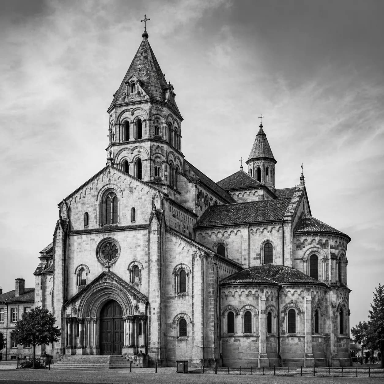 Churches and temple complexes captured with engineering survey data