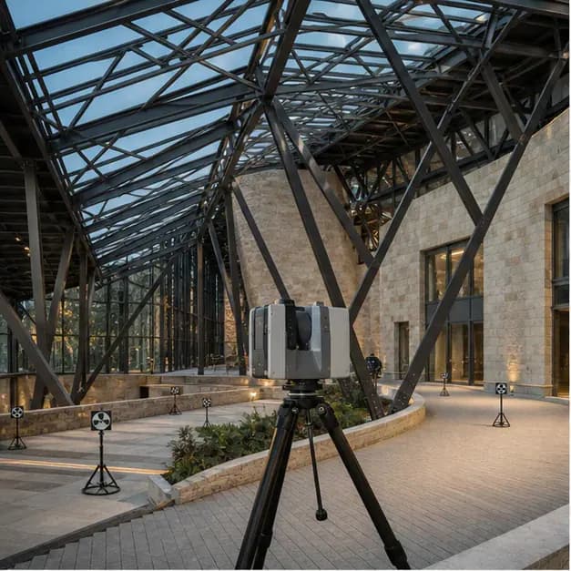 Mriya Winepark entrance atrium. Project visual