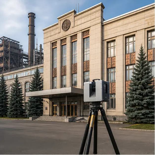 NLMK office building in Lipetsk. Project visual