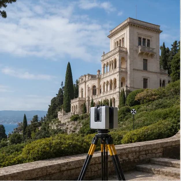 Romantic Alexandria estate in Gaspra. Project visual