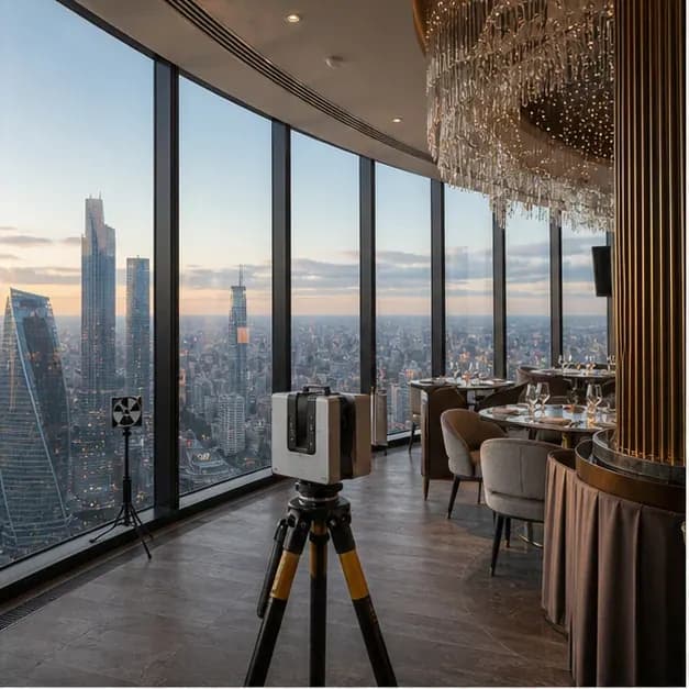 SIXTY restaurant in Moscow. Project visual