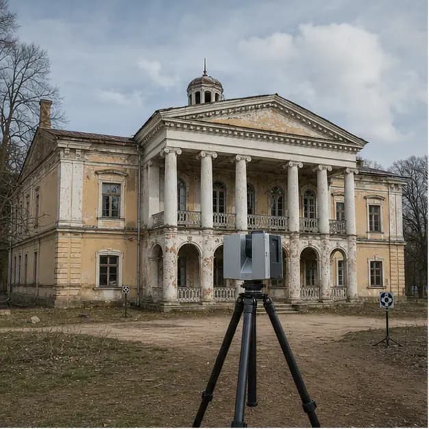 K. K. Tolya Estate — processing data for a restoration project