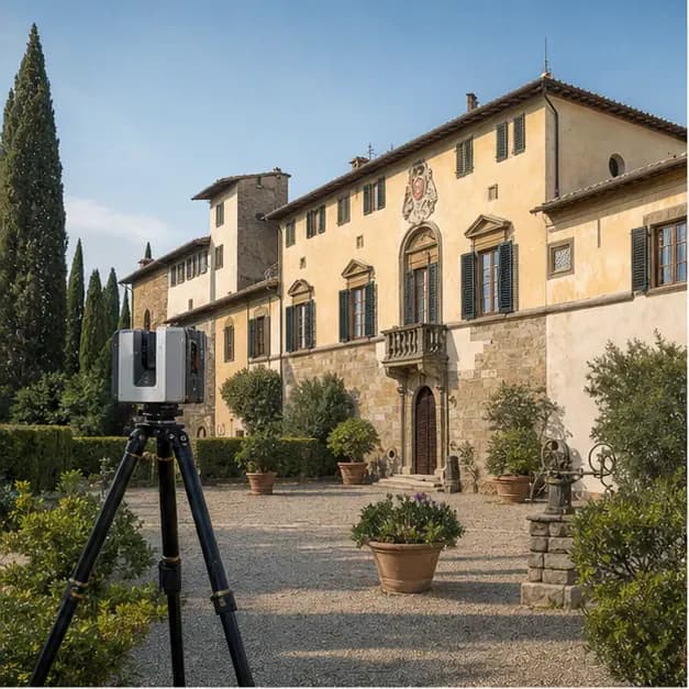 Villa San Miniato, Тоскана. Визуальный материал проекта