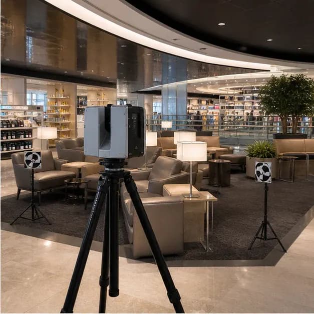 Vnukovo Airport duty-free lounge, view 1
