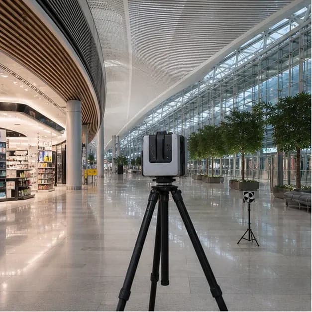 Vnukovo Airport duty-free lounge. Project visual